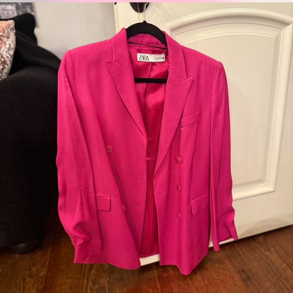 Hot Pink Zara Blazer